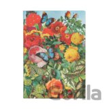 Paperblanks - diár Butterfly Garden 2020/2021