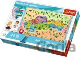 Edukačné Puzzle Mapa Slovenska