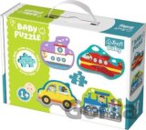Baby Puzzle transportné vozidlá