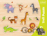 Rámčekové vkladacie puzzle -Safari