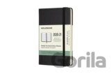 Moleskine – 18-mesačný horizontálny čierny diár 2020/2021