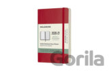 Moleskine – 18-mesačný červený plánovací diár 2020/2021