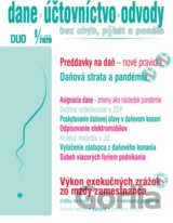Dane, účtovníctvo, odvody (DUO) 9/2020 - Zmeny v daniach ako dôsledok pandémie