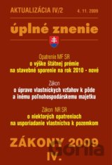 Aktualizácia IV/2 2009