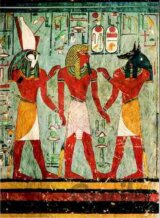 Ramses I with Gods of the Underworld