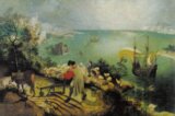 Bruegel, The falling of Icar