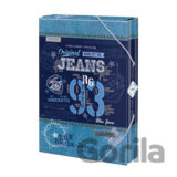 Box na sešity A4: Blue jeans