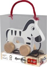 Drevená zebra Zena