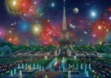 Fireworks at the Eiffel Tower