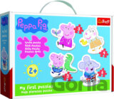 Baby puzzle Prasátko Peppa 4v1