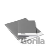 PANTONE Zápisník, 2 veľkosti, mäkká väzba - Cool Gray 9
