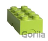LEGO desiatový box 100 x 200 x 75 mm - svetlo zelená