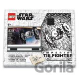 LEGO Stationery Star Wars Tie Fighter - zápisník s perom a stavebnicou