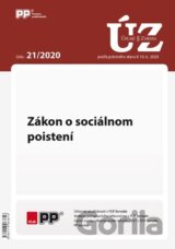 Úplné znenia zákonov 21/2020 Zákon o sociálnom poistení