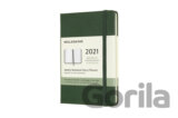 Moleskine – 12-mesačný zelený plánovací diár 2021