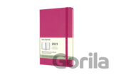 Moleskine - 12-mesačný ružový plánovací diár 2021