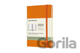 Moleskine - 12-mesačný oranžový plánovací diár 2021