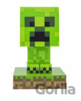 Dekoratívna svietiaca plastová figúrka Minecraft: Creeper