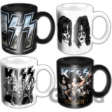 Set 4 kusov - keramický mini hrnček Kiss: Mixed Designs