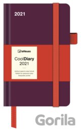 Diary Bordeaux/Coral 2021