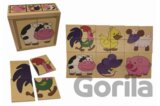 Dřevěné puzzle - Moje první zvířátka Statek