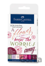Faber - Castell Popisovač Pitt Artist Pen Lettering 8 ks