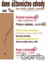 Dane, účtovníctvo, odvody 10/2020 - Životné minimum a daň z príjmov FO