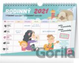 Rodinný týdenní plánovací kalendář / týždenný plánovací kalendár 2021