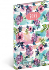 Kapesní diář Cambio Fun 2021 - Květiny