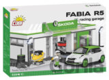 Stavebnice COBI - Škoda Fabia R5 - Racing garáž, 535 k, 1 f