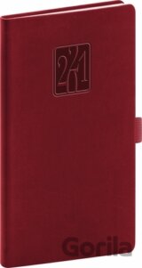 Kapesní diář Vivella Classic 2021 (vínový)