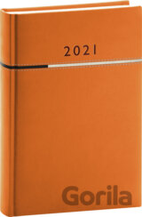 Denní diář Tomy 2021 (oranžovočerný)