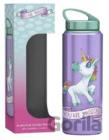 Fľaša Unicorn: Magical hliníková fialová