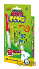 Centropen Foukací fixy AIR PENS na textil 5 ks