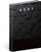 Denní diář Cambio Classic 2021 (černý)