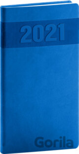 Kapesní diář Aprint 2021 (modrý)