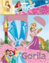 Disney Princezny: Omalovánkové 3D postavy