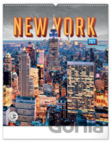 Nástěnný kalendář New York 2021