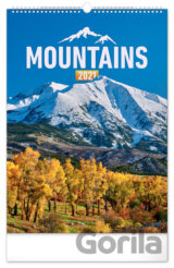 Nástěnný kalendář Mountains 2021