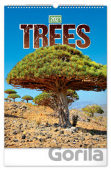 Nástěnný kalendář Trees 2021