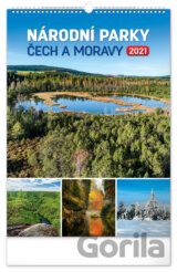 Nástěnný kalendář Národní parky Čech a Moravy 2021