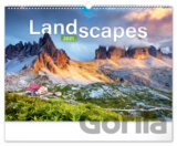 Nástěnný kalendář Landscapes 2021
