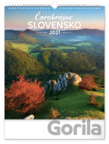 Nástenný kalendár Čarokrásne Slovensko 2021