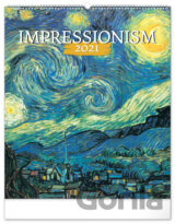 Nástěnný kalendář Impressionism 2021
