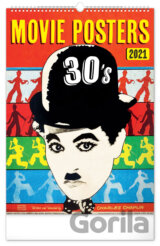 Nástěnný kalendář Movie posters (Retro plakáty) 2021