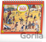 Stolní kalendář Josef Lada – Na poli
