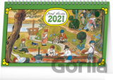 Stolní kalendář Josef Lada – Na vsi 2021