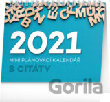 Stolní Plánovací kalendář s citáty 2021