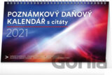 Stolní kalendář Poznámkový daňový s citáty 2021