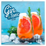 Poznámkový kalendář Gin & Tonic 2021